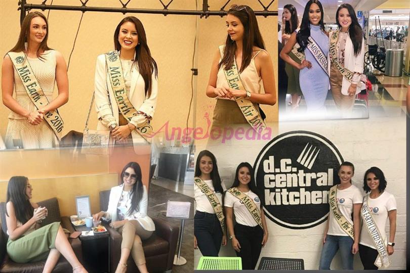 Miss Earth 2016 queens tour the US as part of Miss Earth United States 2017 activities